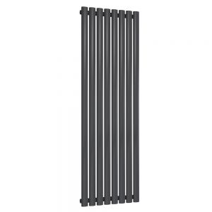 Reina Neva Anthracite Single Panel Radiator 1500 x 472mm