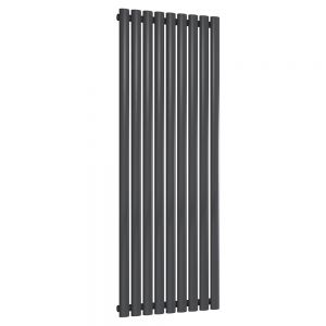 Reina Neva Anthracite Single Panel Radiator 1500 x 531mm