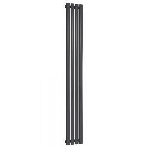 Reina Neva Anthracite Single Panel Radiator 1800 x 236mm