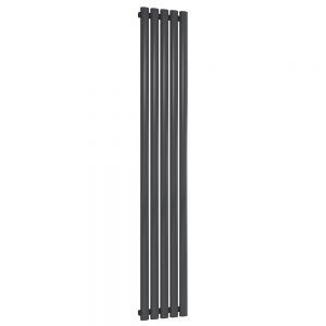 Reina Neva Anthracite Single Panel Radiator 1800 x 295mm