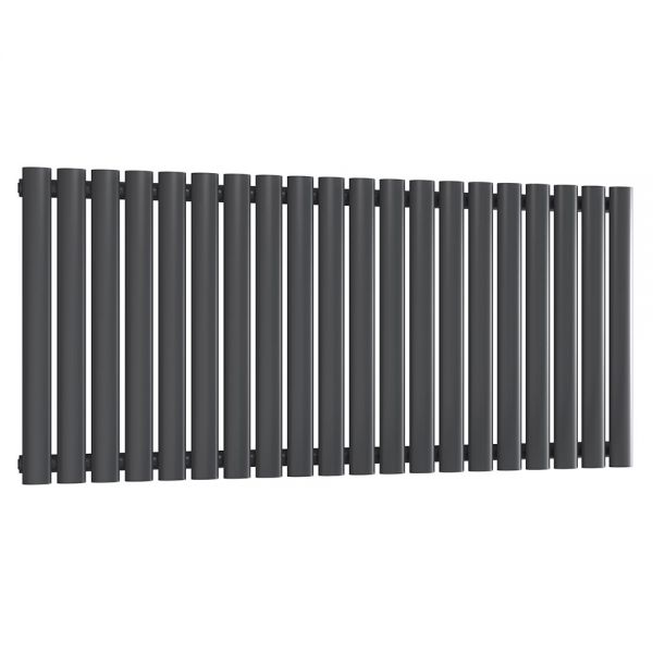 Reina Neva Anthracite Single Panel Radiator 550 x 1180mm