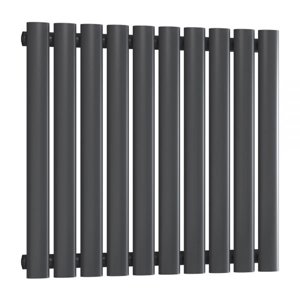Reina Neva Anthracite Single Panel Radiator 550 x 590mm