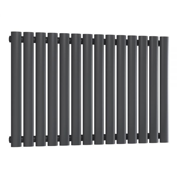 Reina Neva Anthracite Single Panel Radiator 550 x 826mm