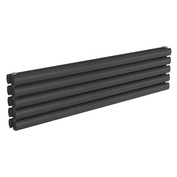 Reina Nevah Anthracite Double Panel Radiator 295 x 1200mm
