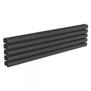 Reina Nevah Anthracite Double Panel Radiator 295 x 1200mm