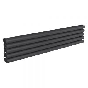 Reina Nevah Anthracite Double Panel Radiator 295 x 1400mm