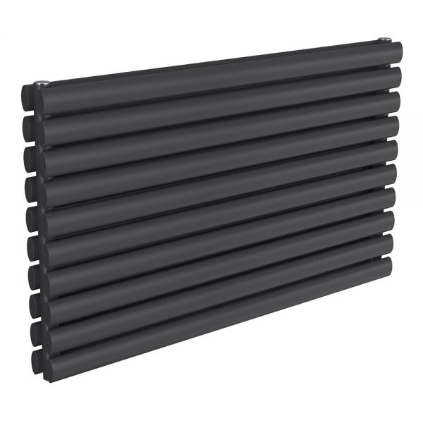 Reina Nevah Anthracite Double Panel Radiator 590 x 1000mm