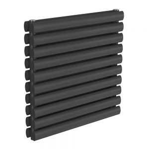 Reina Nevah Anthracite Double Panel Radiator 590 x 600mm