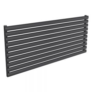 Reina Nevah Anthracite Single Panel Radiator 590 x 1400mm