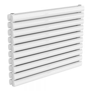 Reina Nevah White Double Panel Radiator 590 x 800mm