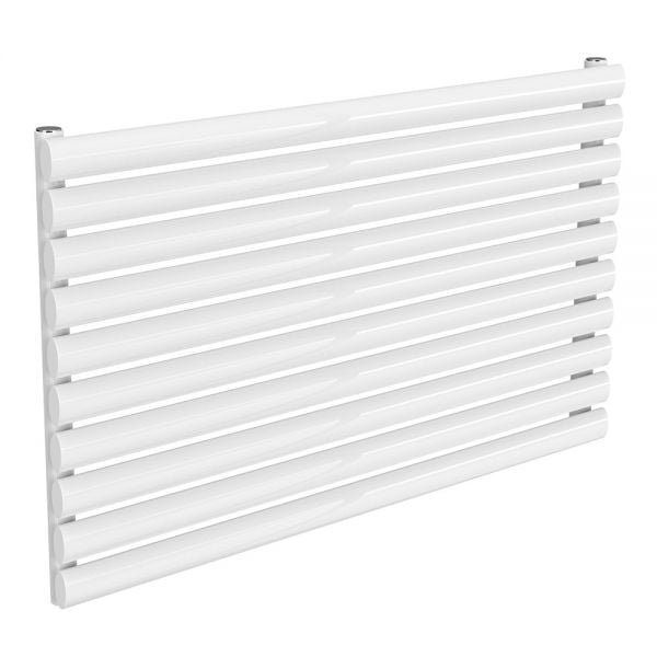 Reina Nevah White Single Panel Radiator 590 x 1000mm