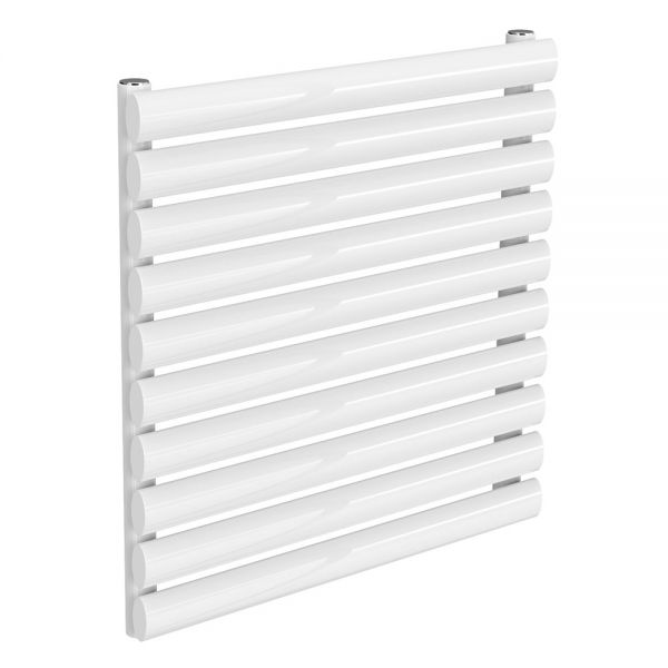 Reina Nevah White Single Panel Radiator 590 x 600mm