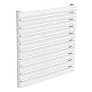 Reina Nevah White Single Panel Radiator 590 x 600mm