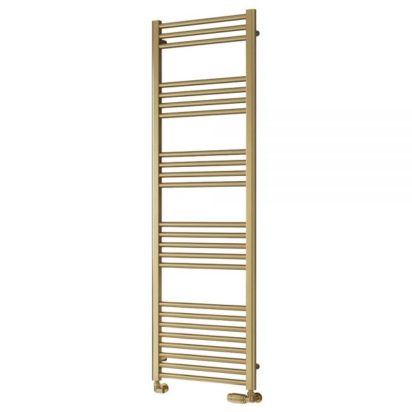 Reina Ottone Brushed Brass Designer Towel Radiator 1600 x 500mm