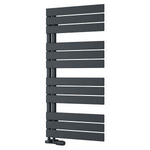 Reina Pettino Anthracite Designer Towel Radiator 1124 x 550mm