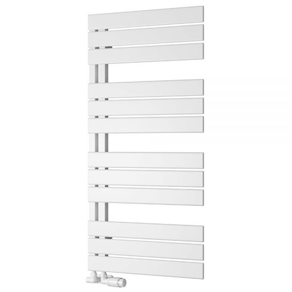 Reina Pettino White Designer Towel Radiator 1124 x 550mm