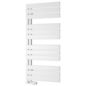 Reina Pettino White Designer Towel Radiator 1124 x 550mm
