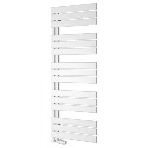 Reina Pettino White Designer Towel Radiator 1424 x 550mm