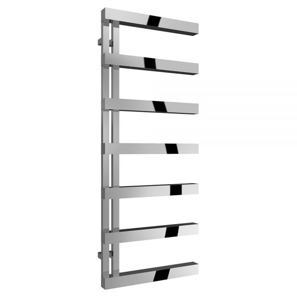 Reina Piazza Polished Stainless Steel Designer Towel Radiator 1270 x 500mm