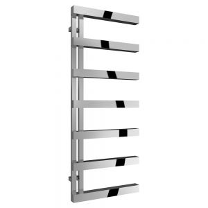 Reina Piazza Polished Stainless Steel Designer Towel Radiator 1270 x 500mm