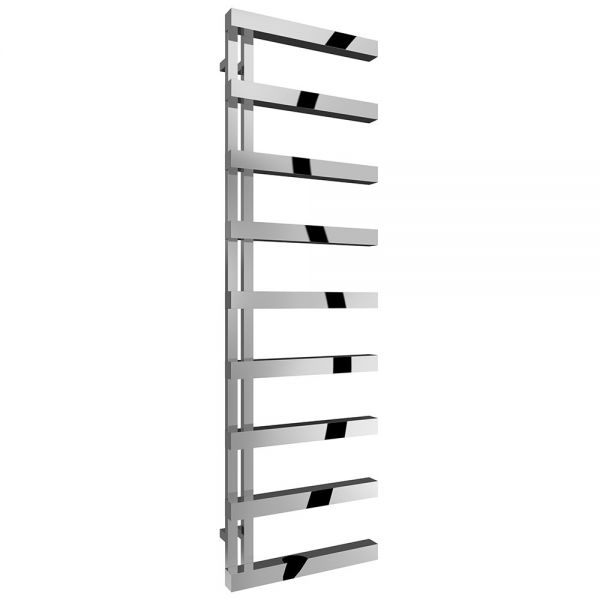 Reina Piazza Polished Stainless Steel Designer Towel Radiator 1670 x 500mm