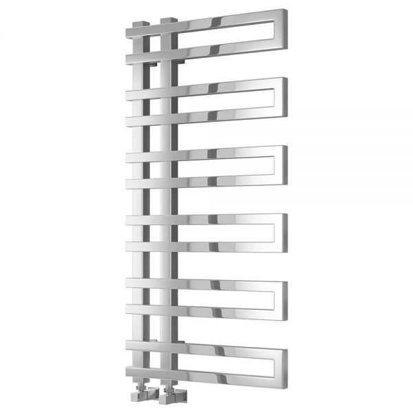 Reina Pietra Chrome Designer Towel Radiator 1100 x 530mm