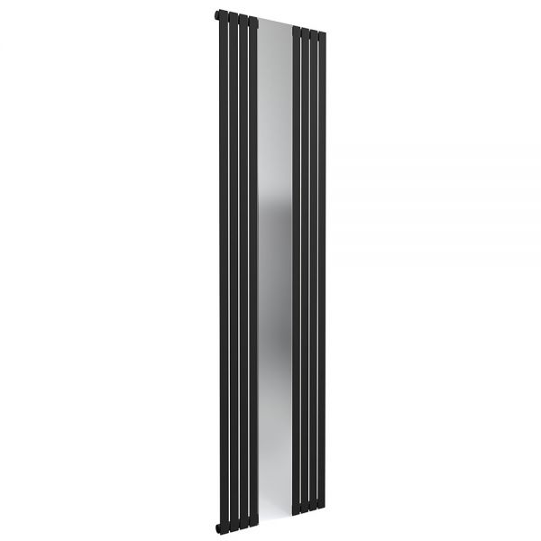 Reina Reflect Black Radiator 1800 x 445mm