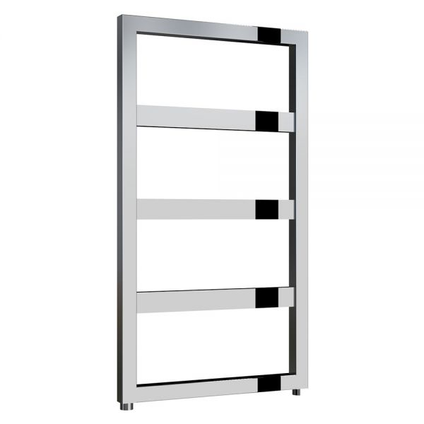 Reina Rezzo Chrome Designer Towel Radiator 740 x 450mm