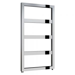 Reina Rezzo Chrome Designer Towel Radiator 740 x 450mm