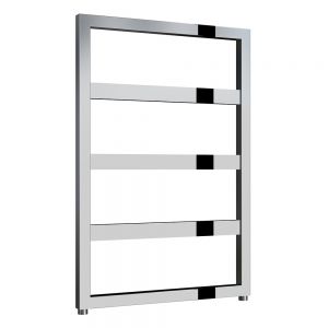 Reina Rezzo Chrome Designer Towel Radiator 740 x 550mm