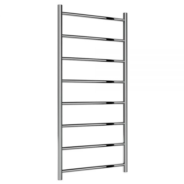 Reina Savio Polished Stainless Steel Heated Towel Rail 1080 x 500mm