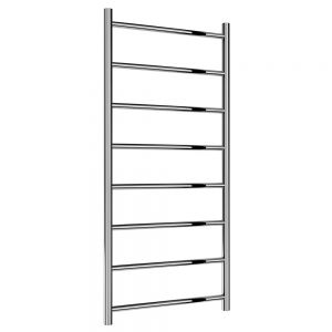 Reina Savio Polished Stainless Steel Heated Towel Rail 1080 x 500mm