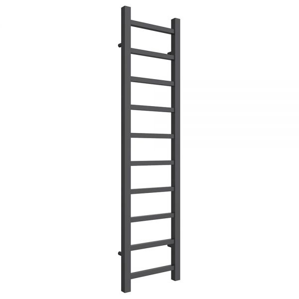Reina Serena Anthracite Designer Towel Radiator 1200 x 300mm