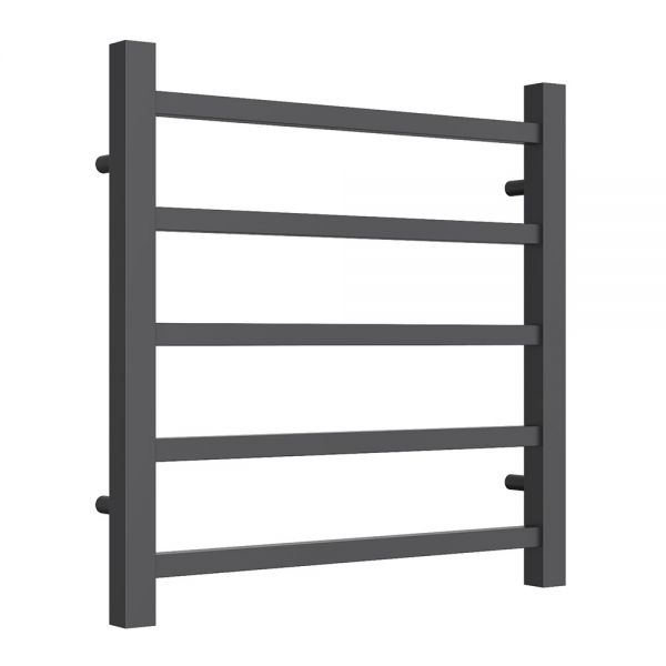 Reina Serena Anthracite Designer Towel Radiator 500 x 500mm