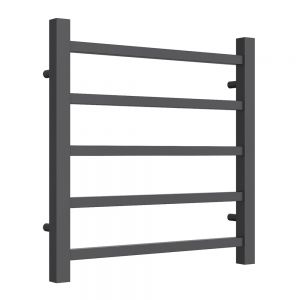 Reina Serena Anthracite Designer Towel Radiator 500 x 500mm