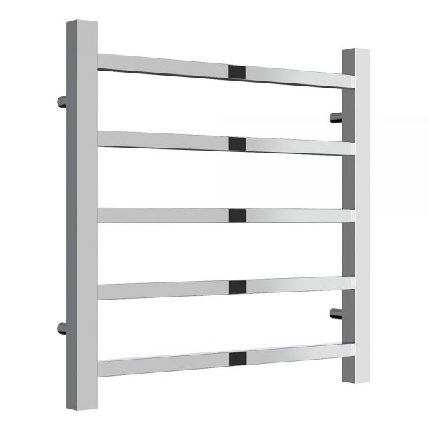 Reina Serena Chrome Designer Towel Radiator 500 x 500mm