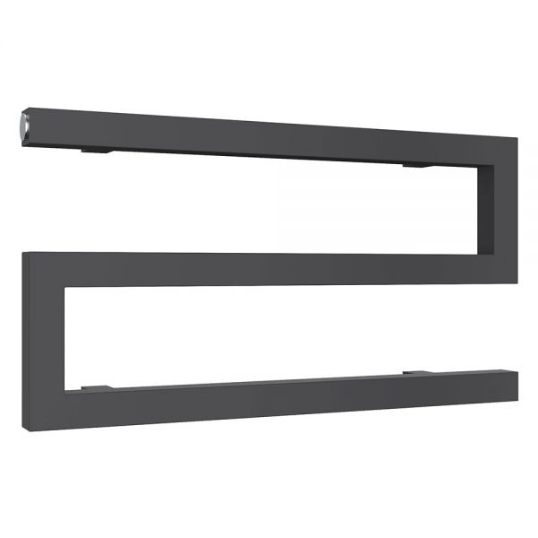 Reina Serpe Anthracite Designer Towel Radiator 270 x 500mm