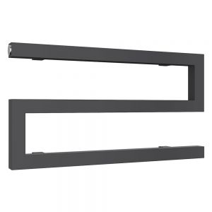 Reina Serpe Anthracite Designer Towel Radiator 270 x 500mm
