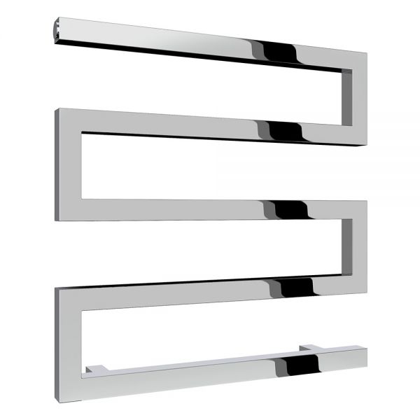 Reina Serpe Chrome Designer Towel Radiator 510 x 500mm