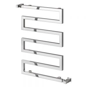 Reina Serpe Chrome Designer Towel Radiator 750 x 500mm
