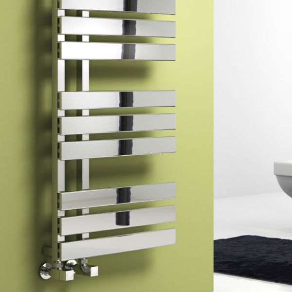 Reina Sesia Chrome Designer Towel Radiator 860 x 500mm #2