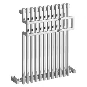 Reina Sori Chrome Radiator 650 x 500mm