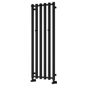 Reina Todi Black Designer Towel Radiator 1200 x 415mm