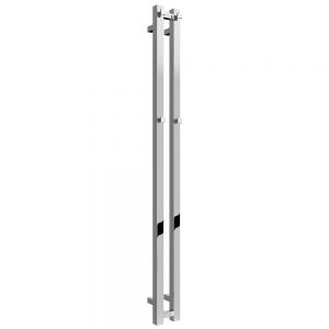Reina Todi Chrome Designer Towel Radiator 1200 x 108mm