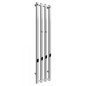 Reina Todi Chrome Designer Towel Radiator 1200 x 260mm