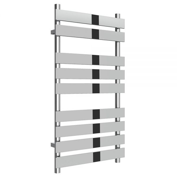 Reina Trento Chrome Designer Towel Radiator 950 x 500mm