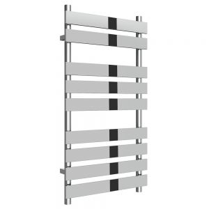 Reina Trento Chrome Designer Towel Radiator 950 x 500mm