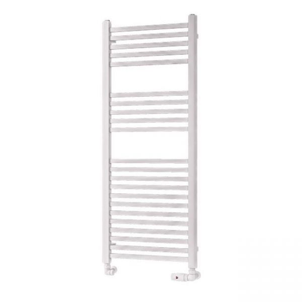 Eastbrook Rion Multirail 1200 x 500 Straight Gloss White Towel Rail