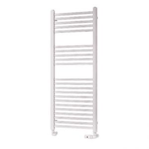 Eastbrook Rion Multirail 1200 x 500 Straight Gloss White Towel Rail