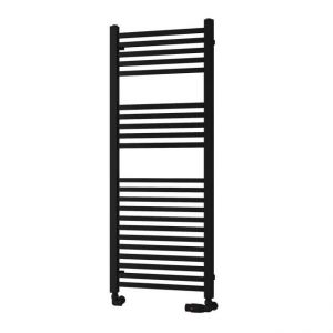 Eastbrook Rion Multirail 1200 x 500 Straight Matt Black Towel Rail